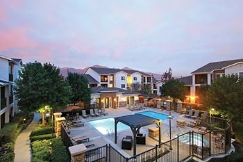Resort-inspired pool and spa